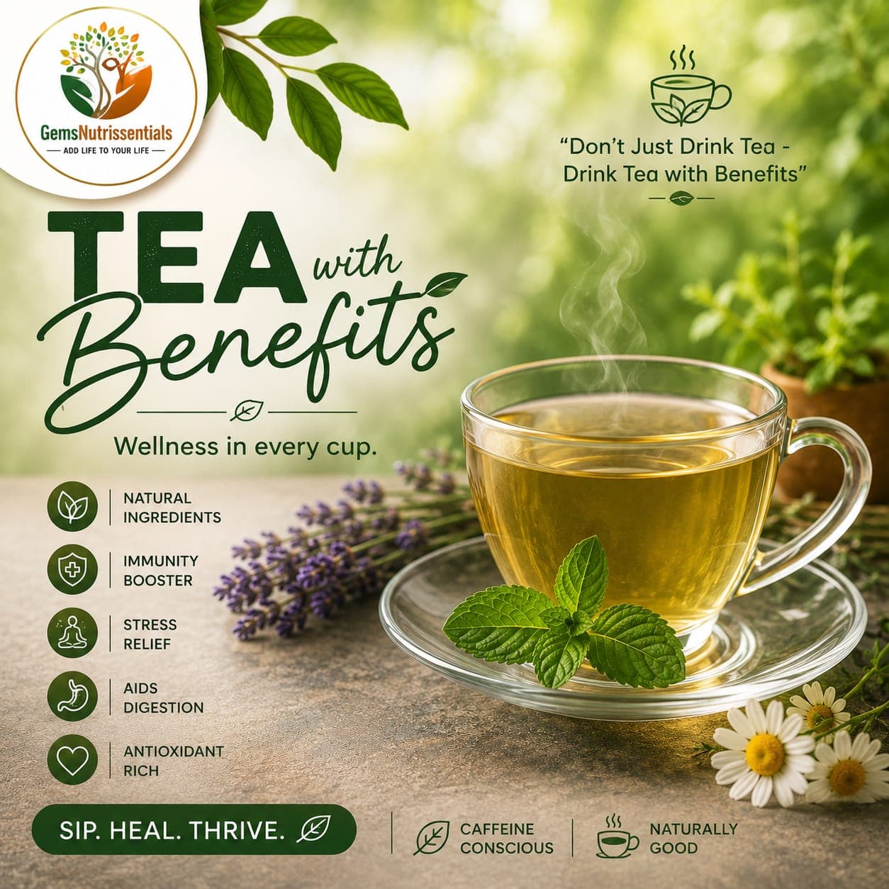 Tea with Benefits